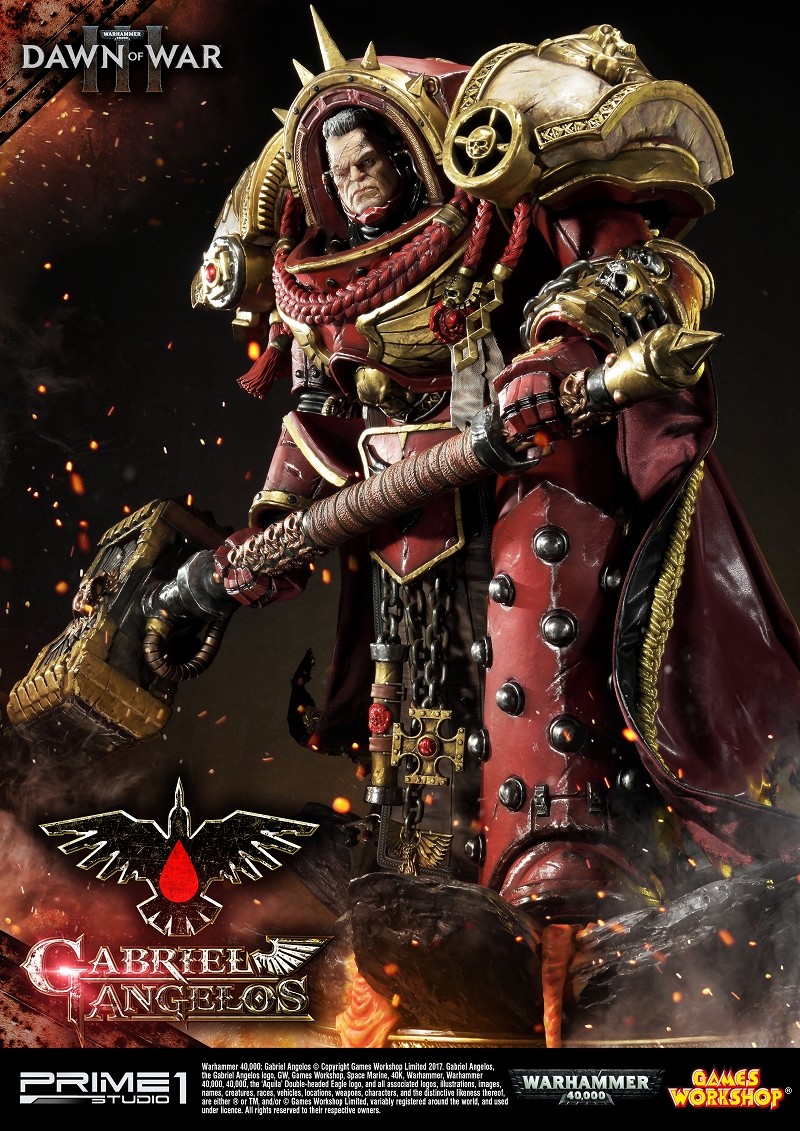 Warhammer 40,000: Dawn of War III - Gabriel Angelos - Premium Masterline  (PMWH40K-01) (Prime 1 Studio) photo 34