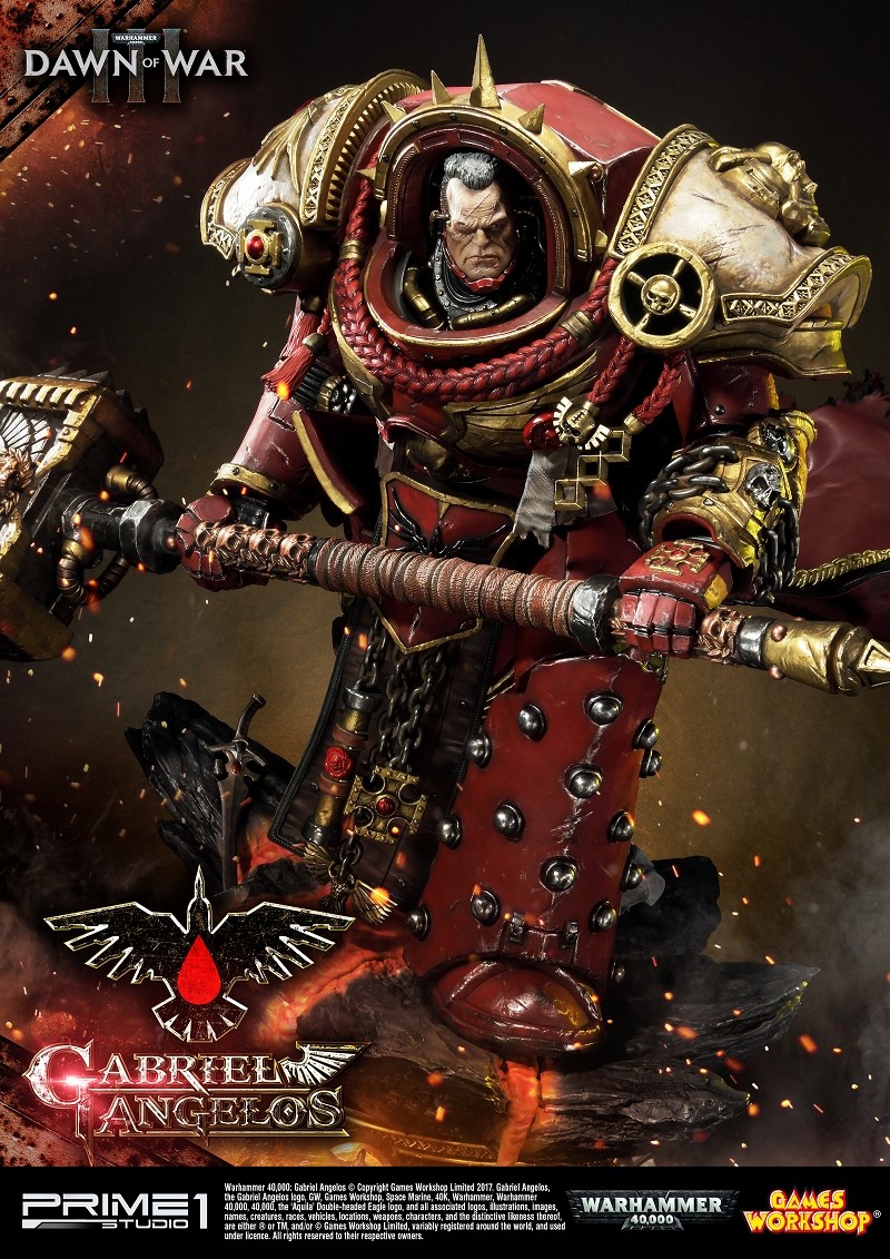 Warhammer 40,000: Dawn of War III - Gabriel Angelos - Premium Masterline  (PMWH40K-01) (Prime 1 Studio) photo 35