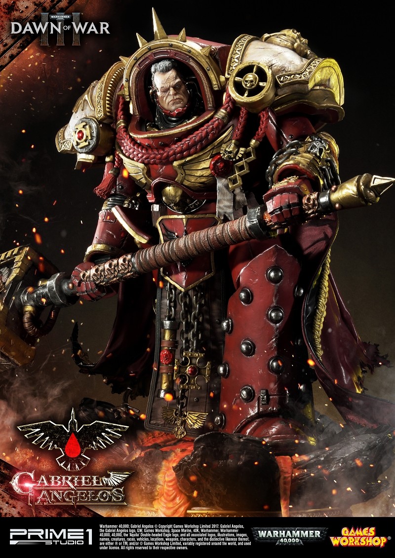 Warhammer 40,000: Dawn of War III - Gabriel Angelos - Premium Masterline  (PMWH40K-01) (Prime 1 Studio) photo 36