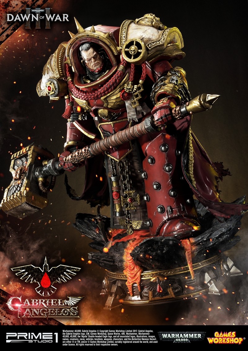 Warhammer 40,000: Dawn of War III - Gabriel Angelos - Premium Masterline  (PMWH40K-01) (Prime 1 Studio) photo 37