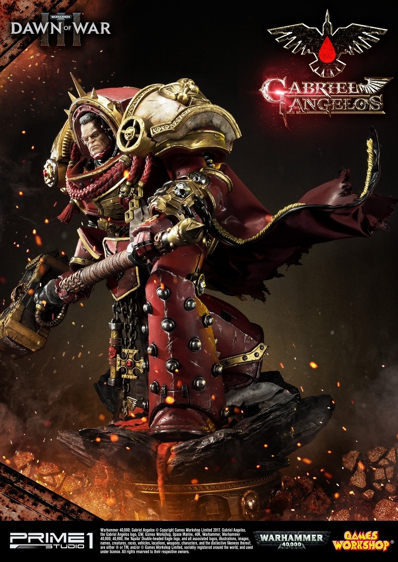Warhammer 40,000: Dawn of War III - Gabriel Angelos - Premium Masterline  (PMWH40K-01) (Prime 1 Studio) photo 39