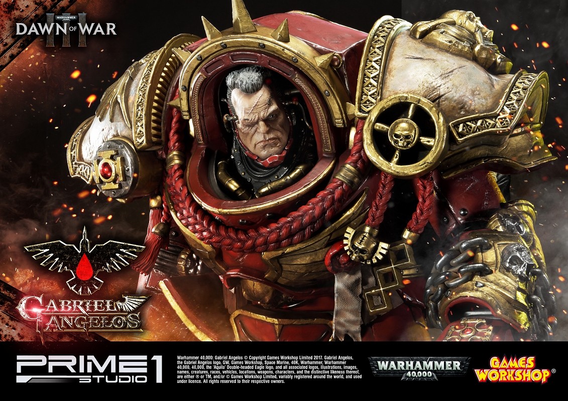 Warhammer 40,000: Dawn of War III - Gabriel Angelos - Premium Masterline  (PMWH40K-01) (Prime 1 Studio) photo 40