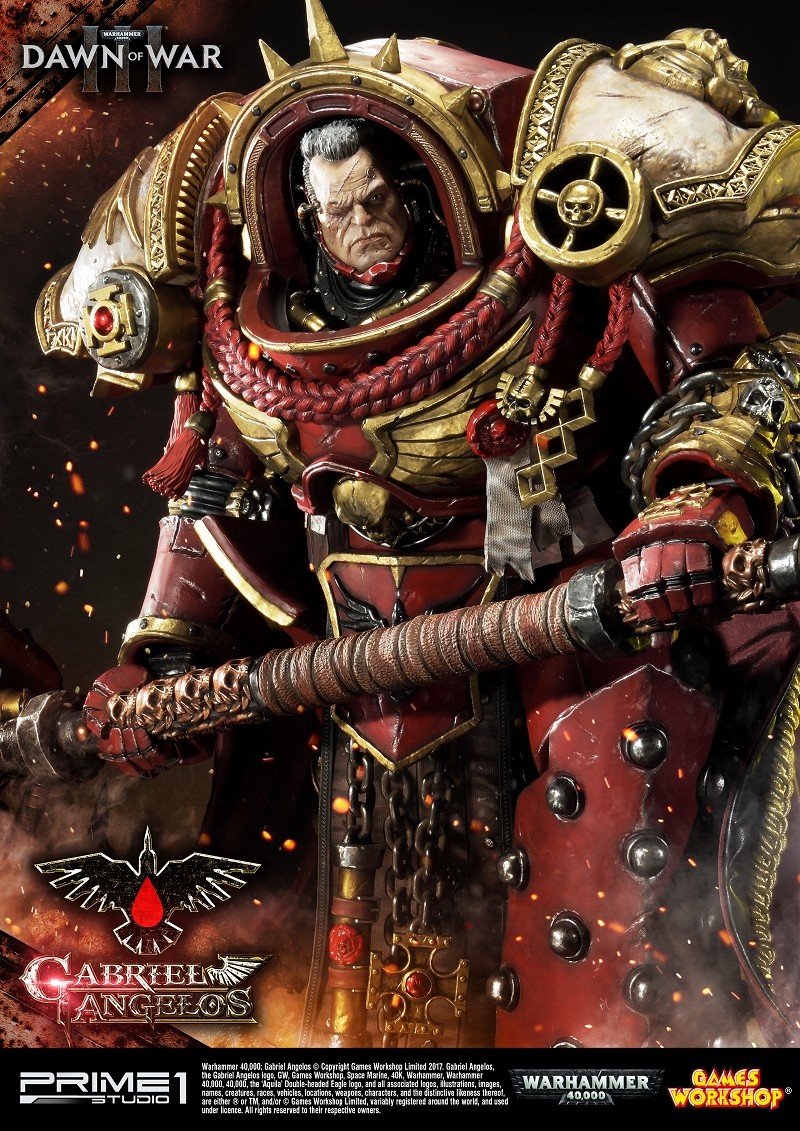 Warhammer 40,000: Dawn of War III - Gabriel Angelos - Premium Masterline  (PMWH40K-01) (Prime 1 Studio) photo 41