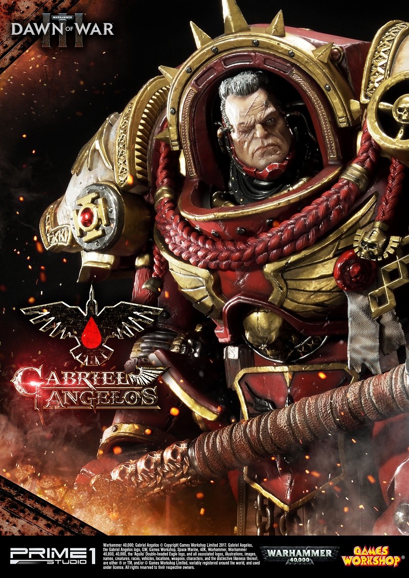 Warhammer 40,000: Dawn of War III - Gabriel Angelos - Premium Masterline  (PMWH40K-01) (Prime 1 Studio) photo 42