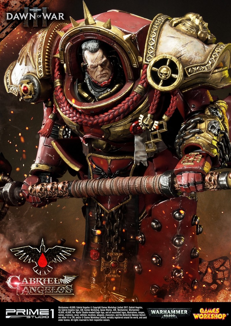 Warhammer 40,000: Dawn of War III - Gabriel Angelos - Premium Masterline  (PMWH40K-01) (Prime 1 Studio) photo 43