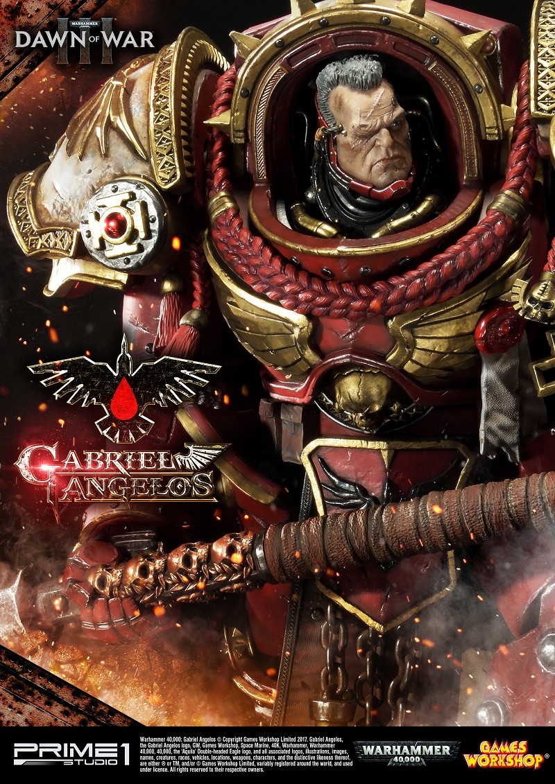 Warhammer 40,000: Dawn of War III - Gabriel Angelos - Premium Masterline  (PMWH40K-01) (Prime 1 Studio) photo 44