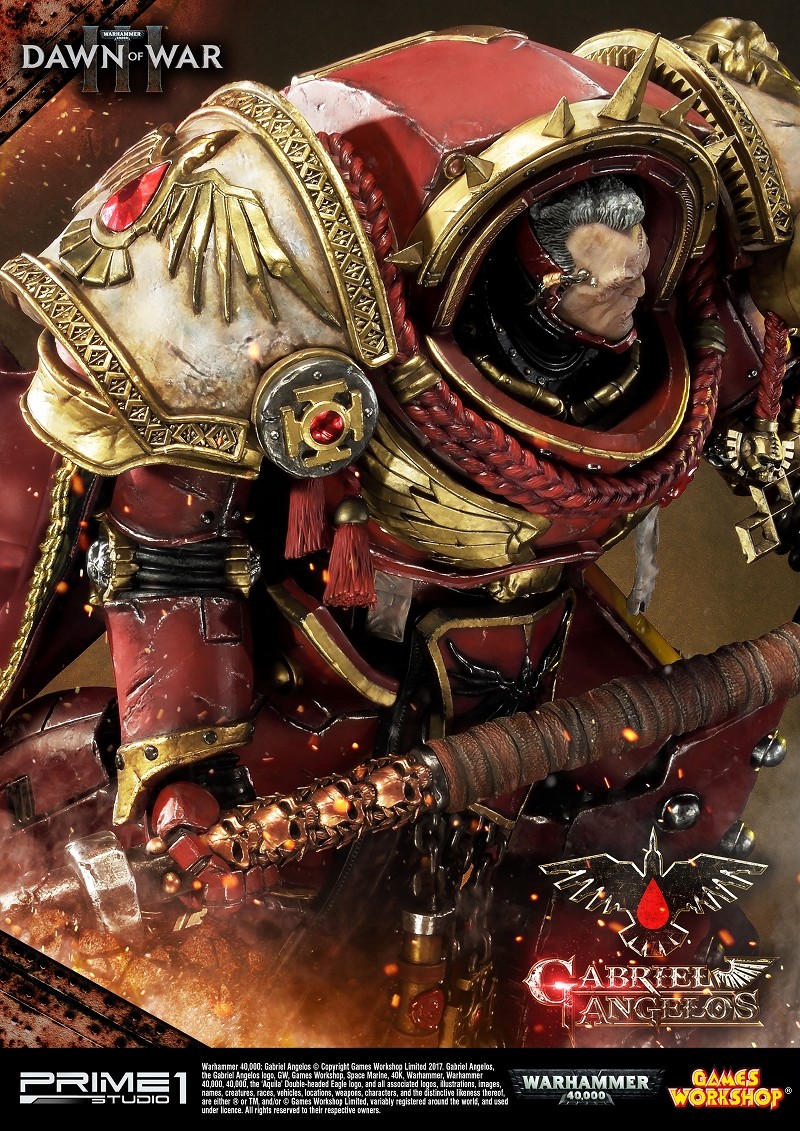 Warhammer 40,000: Dawn of War III - Gabriel Angelos - Premium Masterline  (PMWH40K-01) (Prime 1 Studio) photo 46