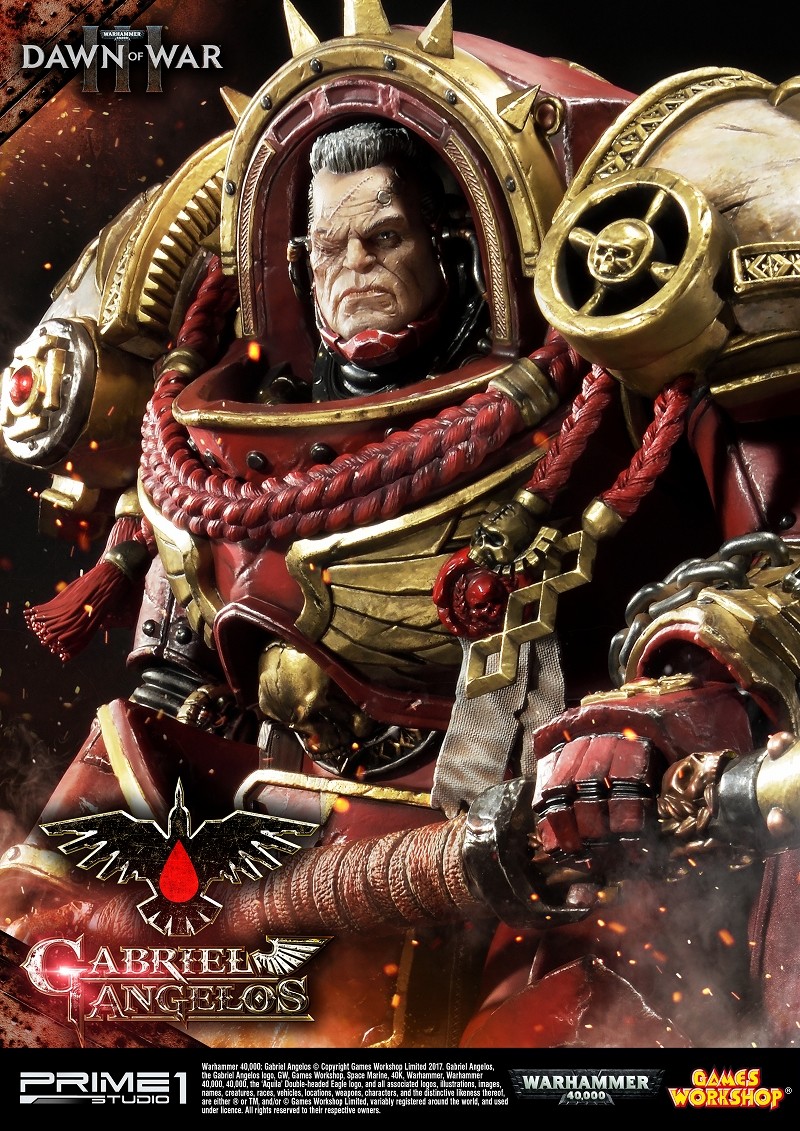 Warhammer 40,000: Dawn of War III - Gabriel Angelos - Premium Masterline  (PMWH40K-01) (Prime 1 Studio) photo 47
