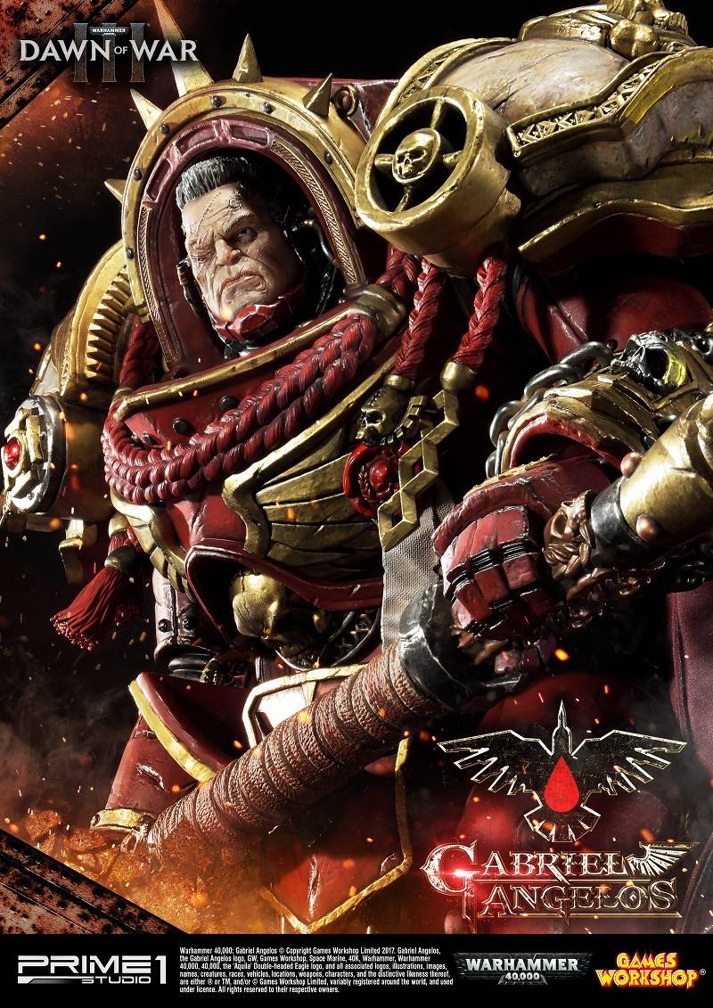 Warhammer 40,000: Dawn of War III - Gabriel Angelos - Premium Masterline  (PMWH40K-01) (Prime 1 Studio) photo 48