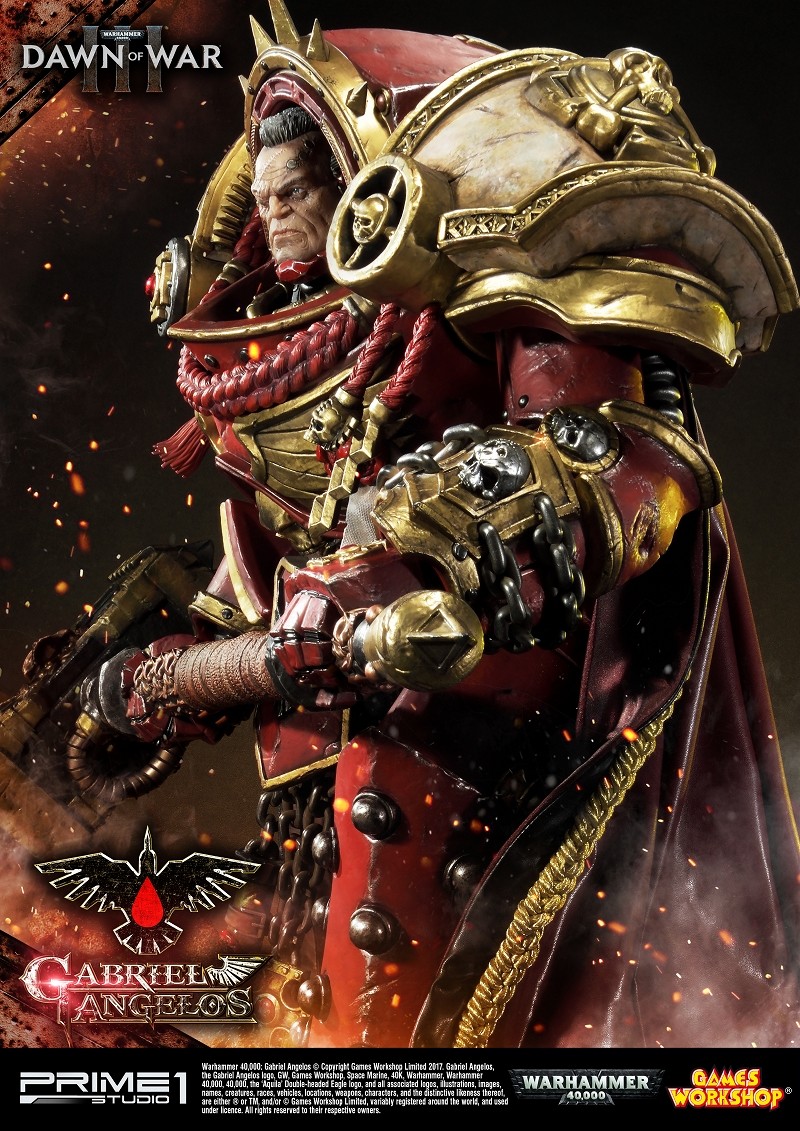 Warhammer 40,000: Dawn of War III - Gabriel Angelos - Premium Masterline  (PMWH40K-01) (Prime 1 Studio) photo 49