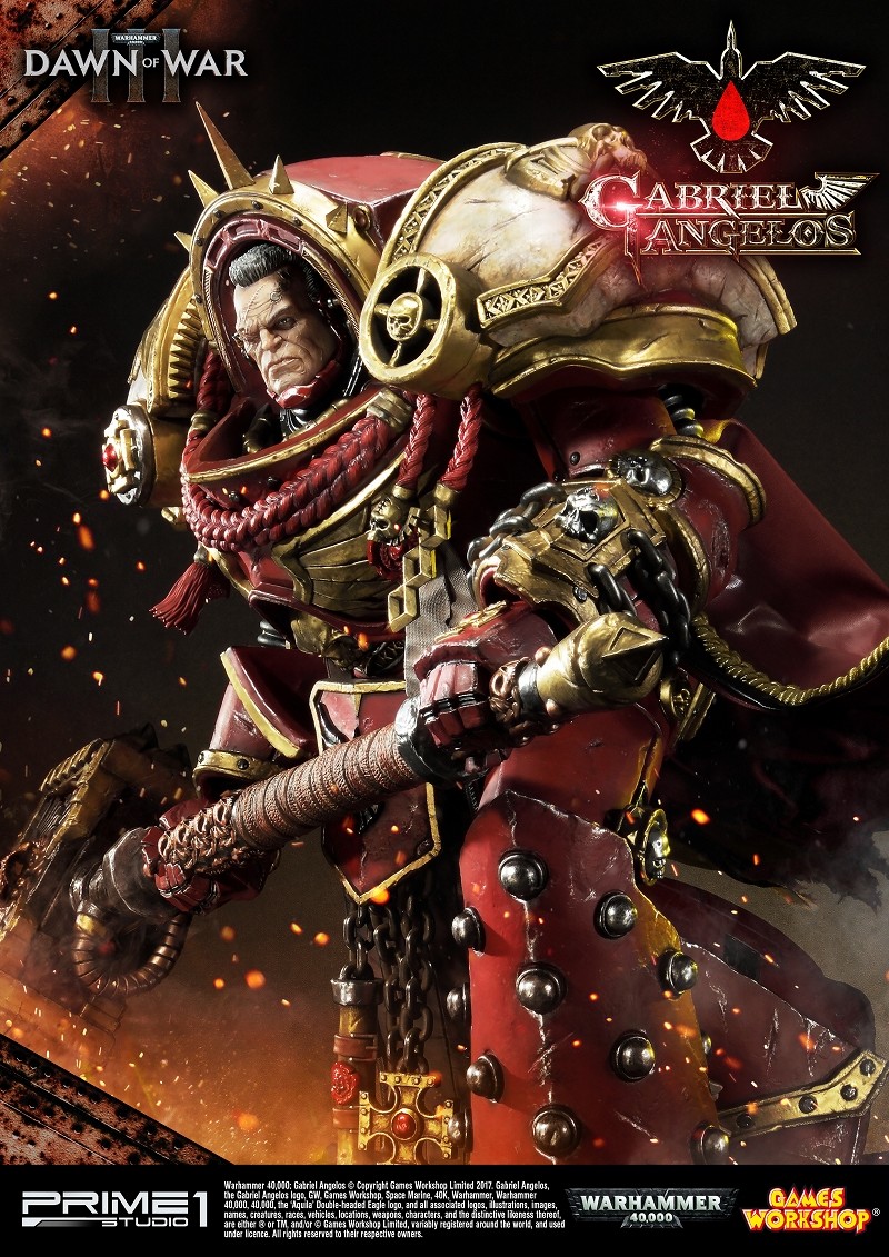 Warhammer 40,000: Dawn of War III - Gabriel Angelos - Premium Masterline  (PMWH40K-01) (Prime 1 Studio) photo 50