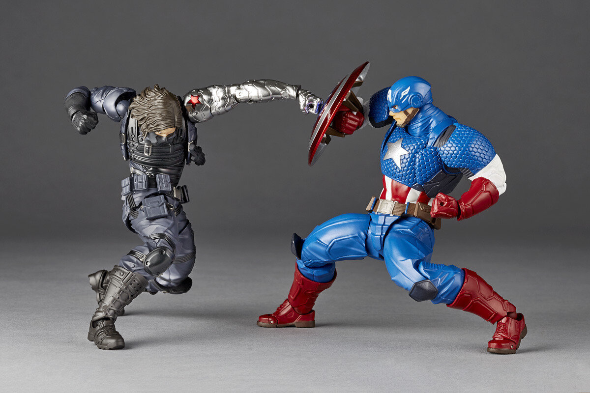 Captain America - Amazing Yamaguchi (No.007) - Revoltech (Kaiyodo) photo 2