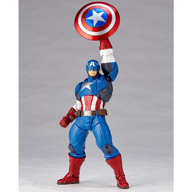Captain America - Amazing Yamaguchi (No.007) - Revoltech (Kaiyodo) photo 5