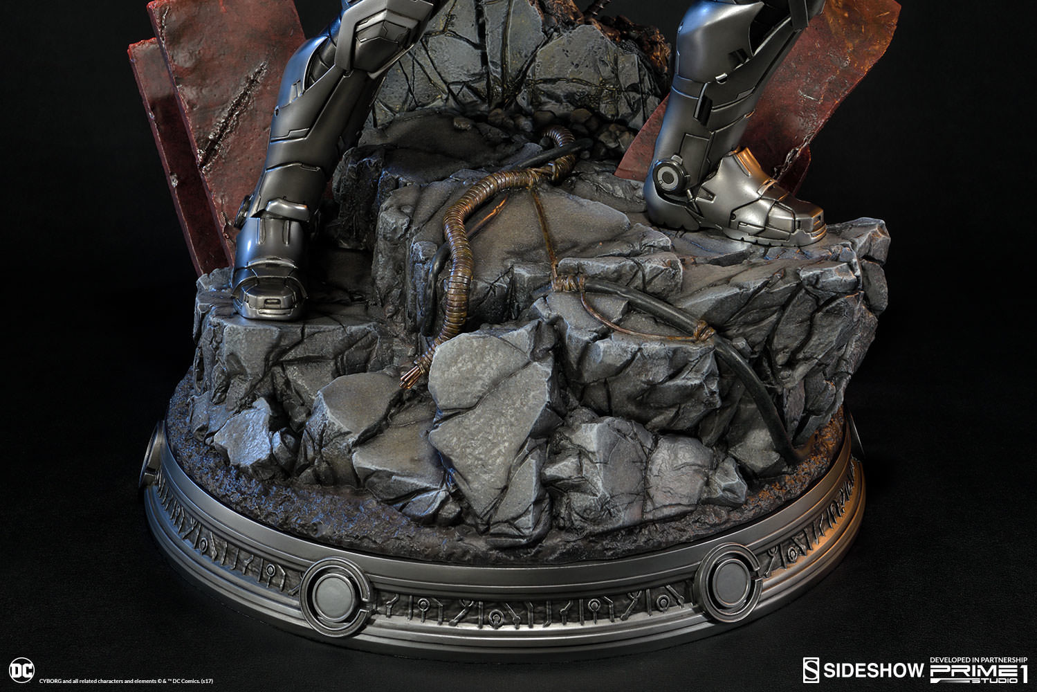 Justice League - Cyborg - Premium Masterline  (PMN52-05) - 1/4 - The New52! (Prime 1 Studio, Sideshow Collectibles) photo 11