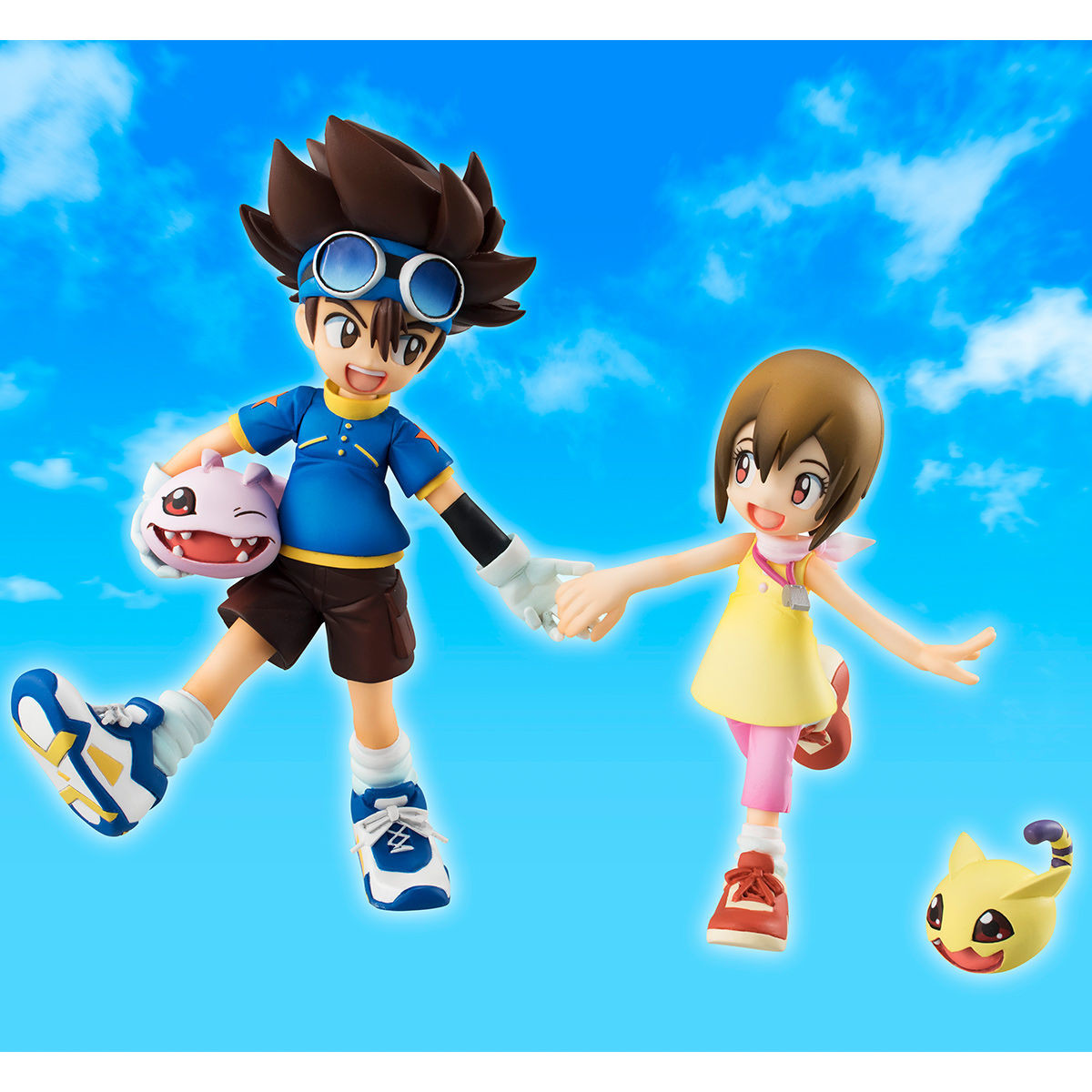 Digimon Adventure - Koromon - Nyaromon - Yagami Hikari - Yagami Taichi - G.E.M. (MegaHouse)