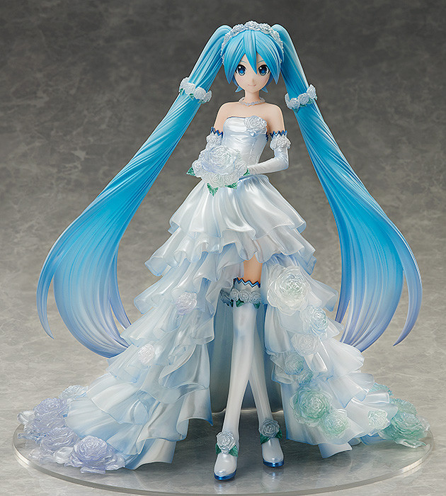 Vocaloid - Hatsune Miku - 1/7 - Wedding Dress ver. (FREEing) photo 4