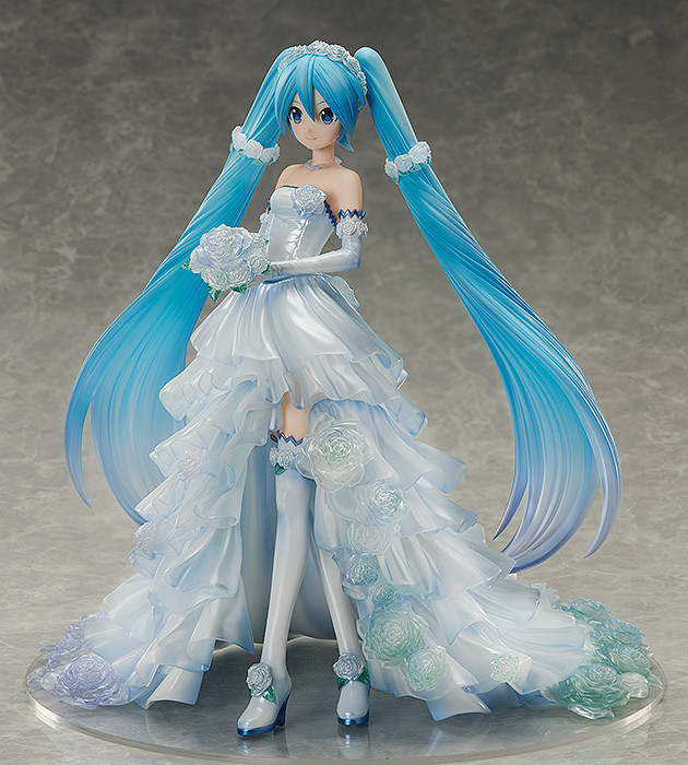Vocaloid - Hatsune Miku - 1/7 - Wedding Dress ver. (FREEing) photo 5
