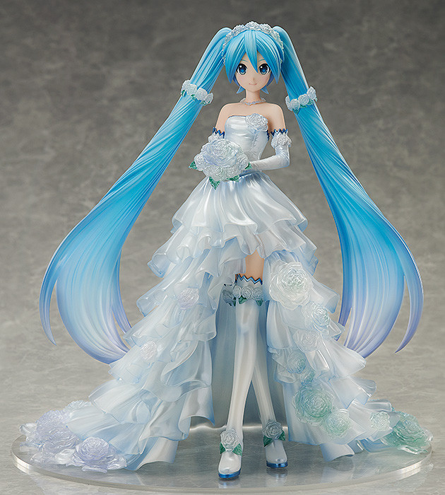 Vocaloid - Hatsune Miku - 1/7 - Wedding Dress ver. (FREEing) photo 6