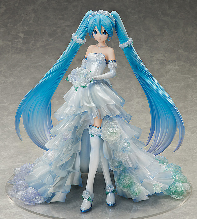 Vocaloid - Hatsune Miku - 1/7 - Wedding Dress ver. (FREEing) photo 13