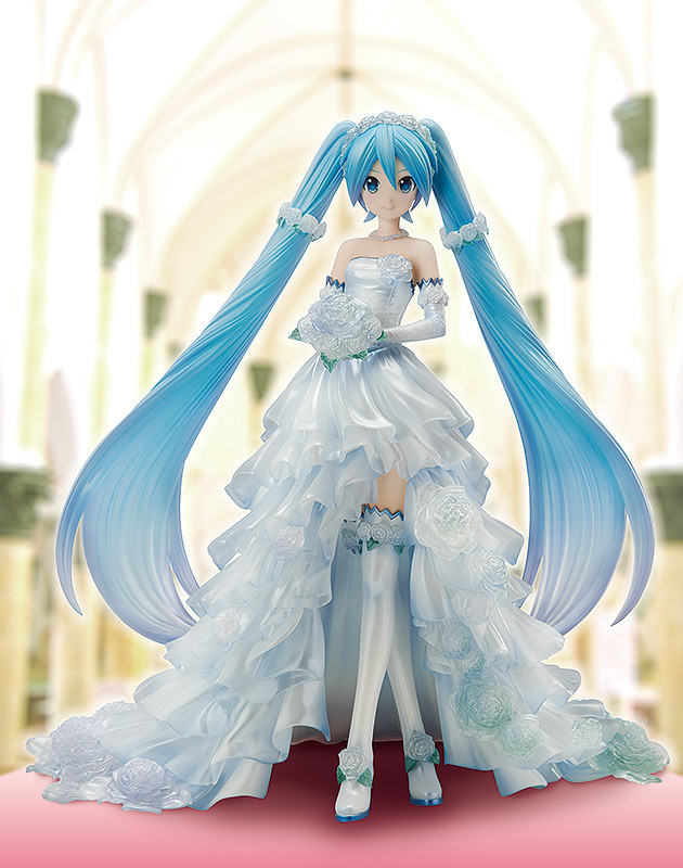 Vocaloid - Hatsune Miku - 1/7 - Wedding Dress ver. (FREEing) photo 14