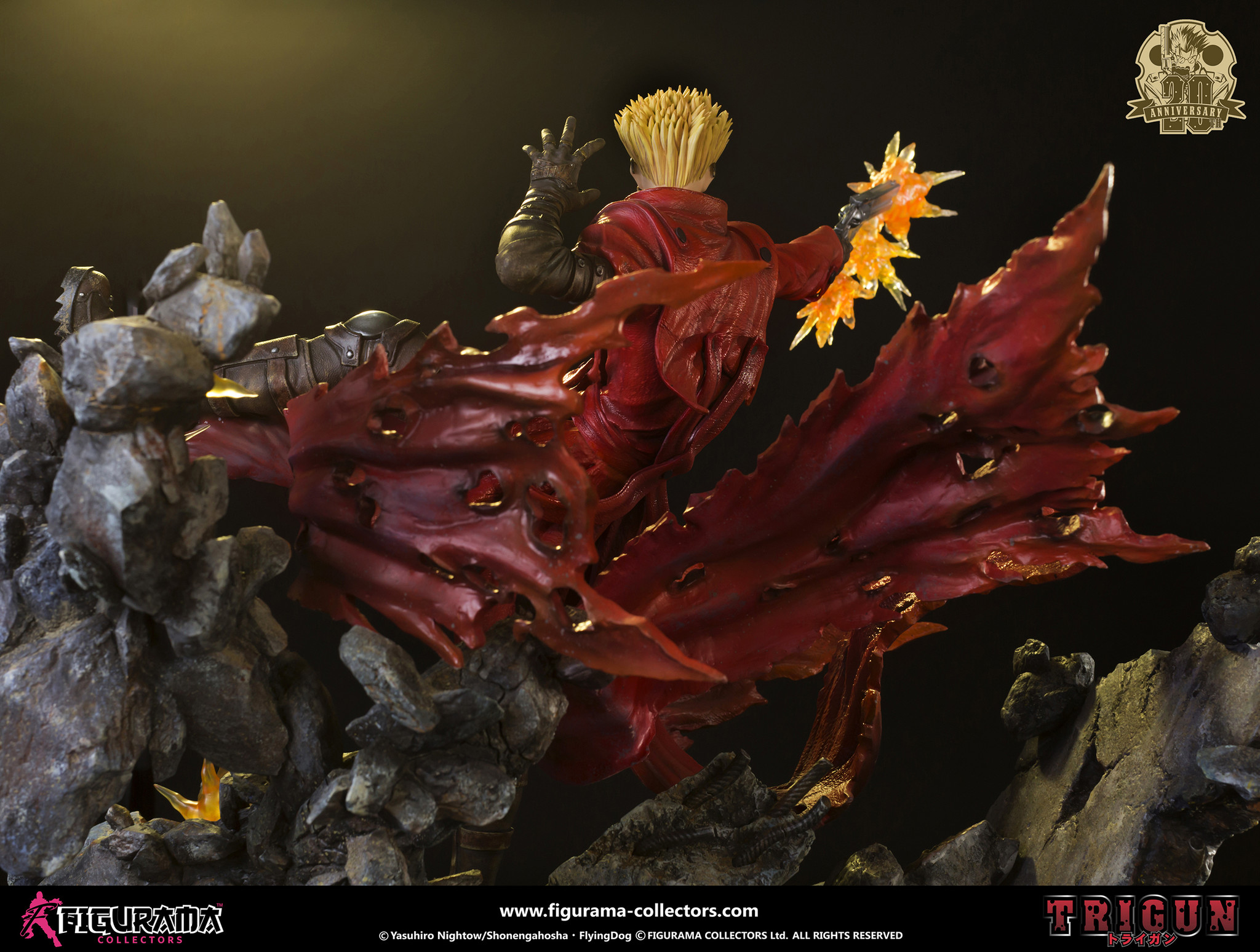 Trigun - Kuro-Neko - Vash the Stampede - Elite Exclusive Statue - 1/4 (Figurama Collectors) photo 4