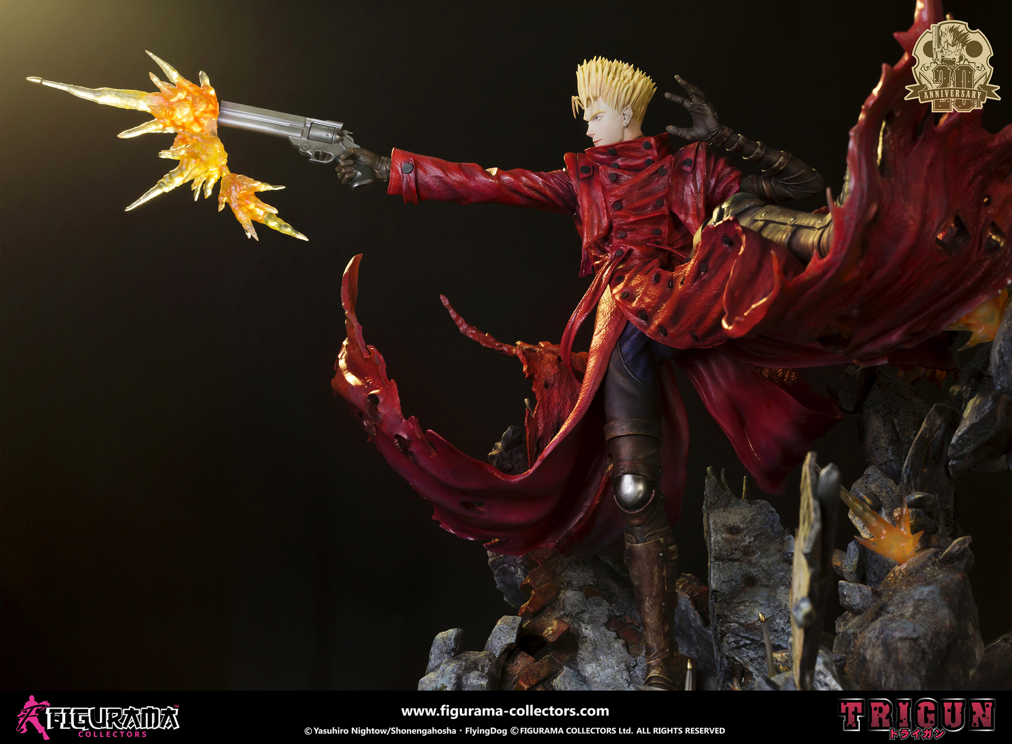 Trigun - Kuro-Neko - Vash the Stampede - Elite Exclusive Statue - 1/4 (Figurama Collectors) photo 11