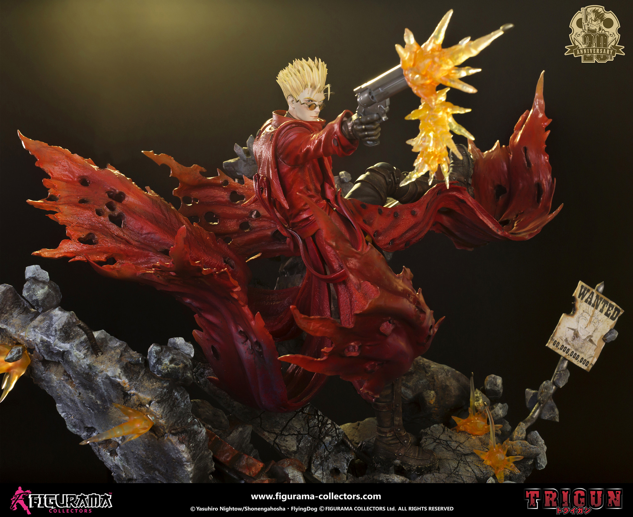 Trigun - Kuro-Neko - Vash the Stampede - Elite Exclusive Statue - 1/4 (Figurama Collectors) photo 17