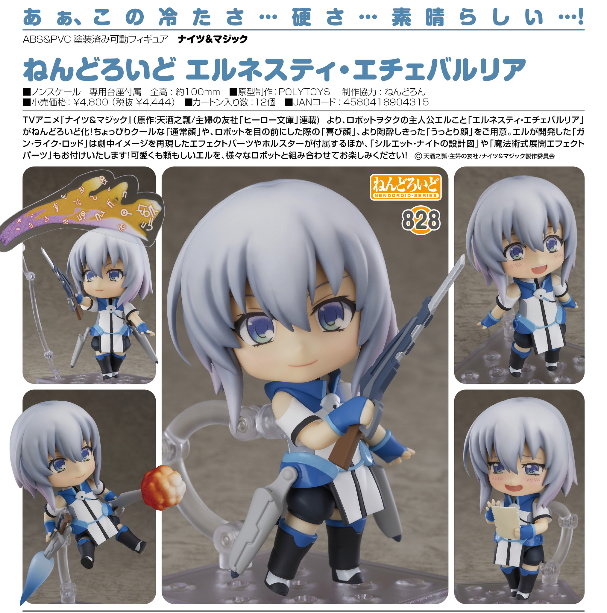 Knight's & Magic - Ernesti Echevalier - Nendoroid  (#828) (Good Smile Company) photo 6