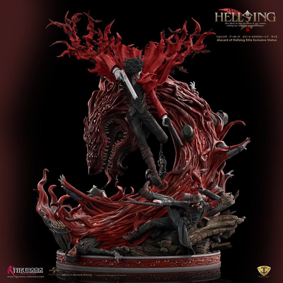 Hellsing - Alucard - Baskerville - Elite Exclusive Statue (Figurama Collectors) photo 2