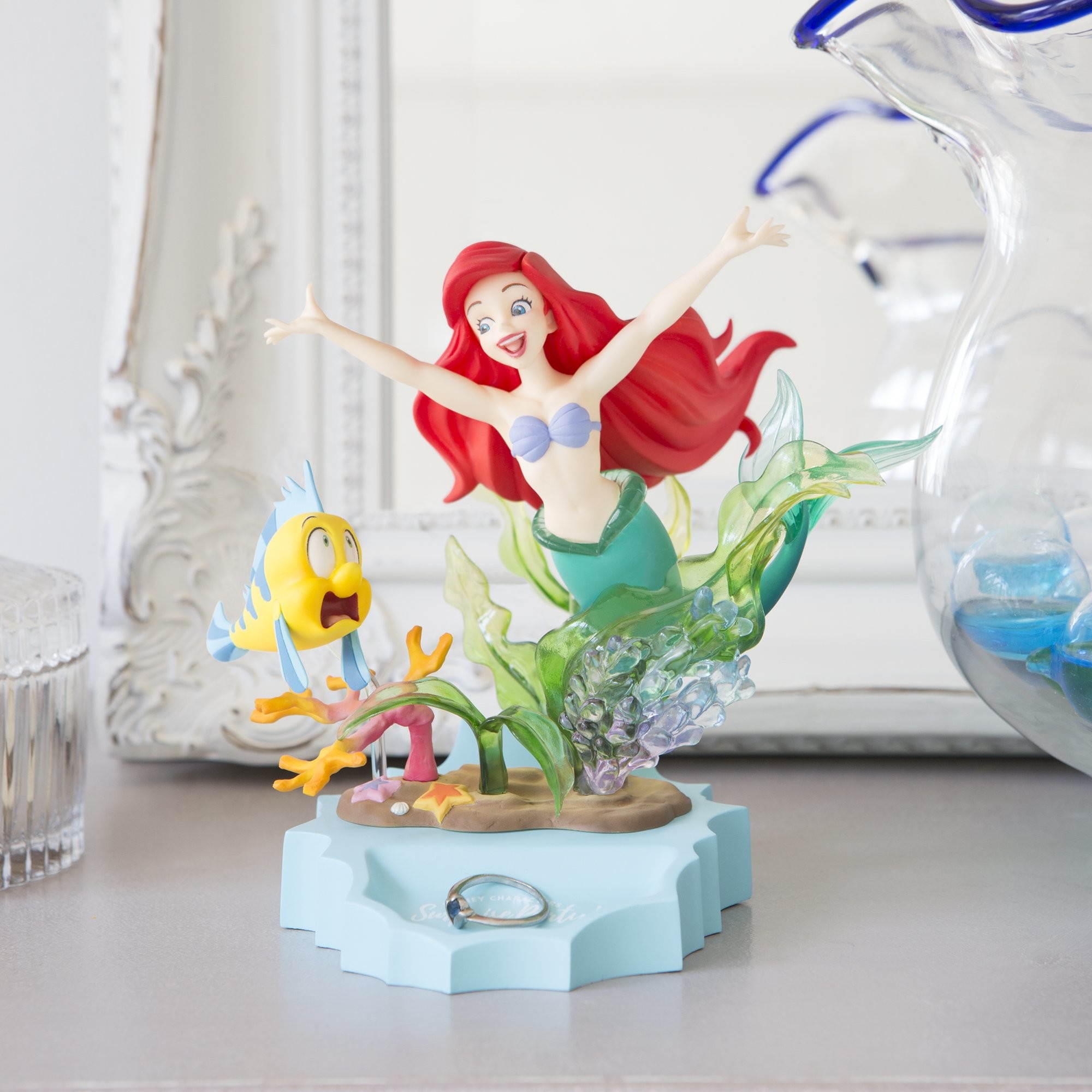 The Little Mermaid - Ariel - Flounder - Ichiban Kuji - Ichiban Kuji Disney Characters ~Bikkuri! Dokkiri! Surprise Party!~ (Banpresto) photo 2