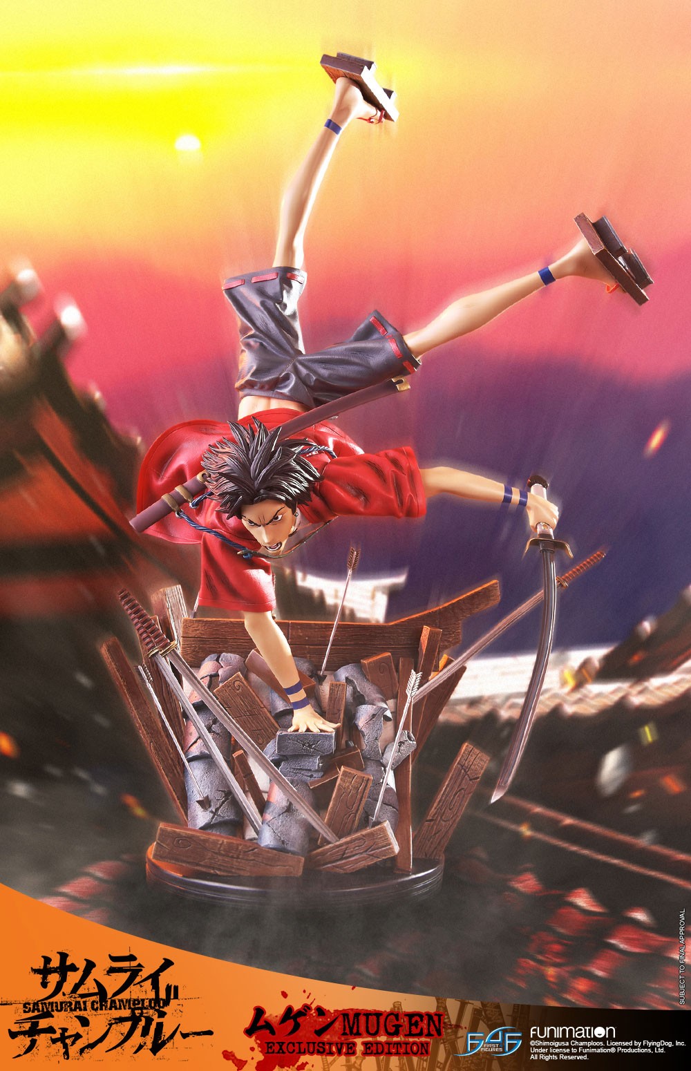Samurai Champloo - Mugen - 1/4 - Exclusive Edition (First 4 Figures) photo 31