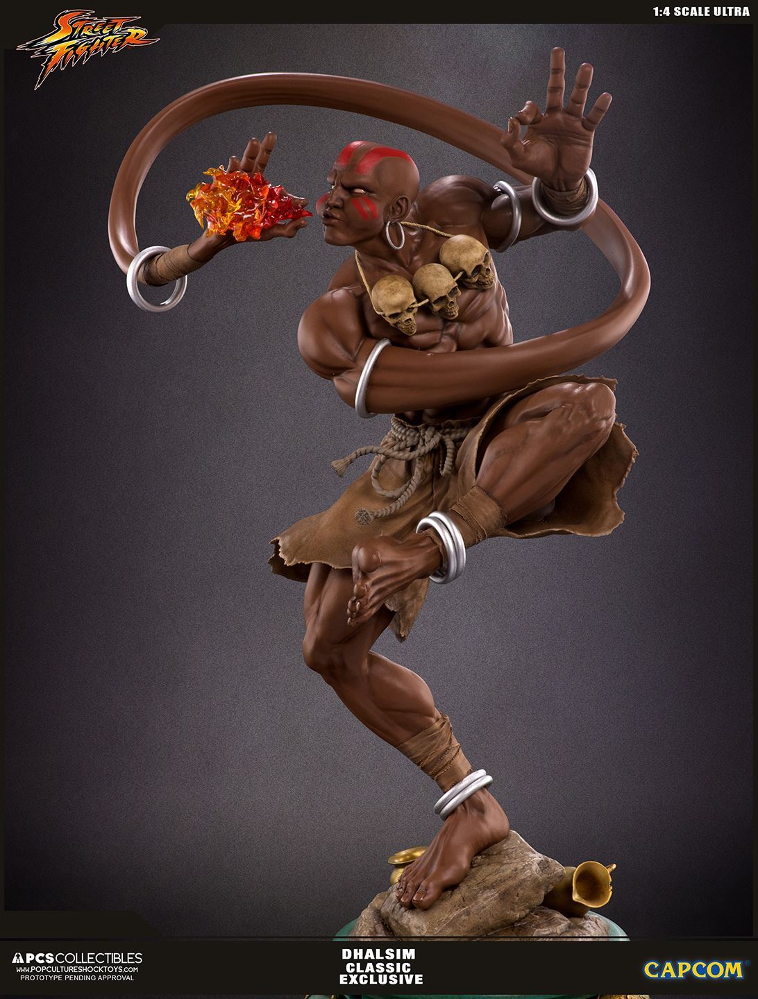 Street Fighter - Dhalsim - Street Fighter Ultra - 1/4 - PCS Exclusive, Classic EX (Premium Collectibles Studio) photo 9