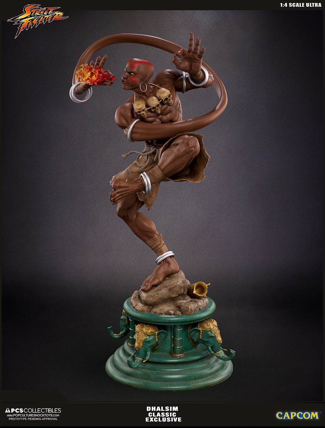 Street Fighter - Dhalsim - Street Fighter Ultra - 1/4 - PCS Exclusive, Classic EX (Premium Collectibles Studio) photo 13