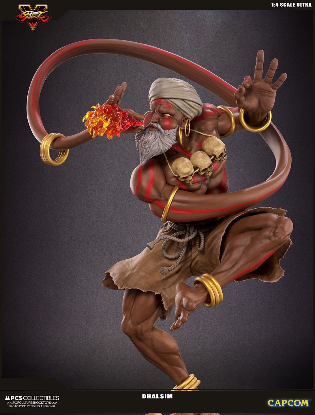 Street Fighter - Street Fighter V - Dhalsim - Street Fighter Ultra - 1/4 - PCS Exclusive, Yoga Master Ex (Premium Collectibles Studio) photo 2