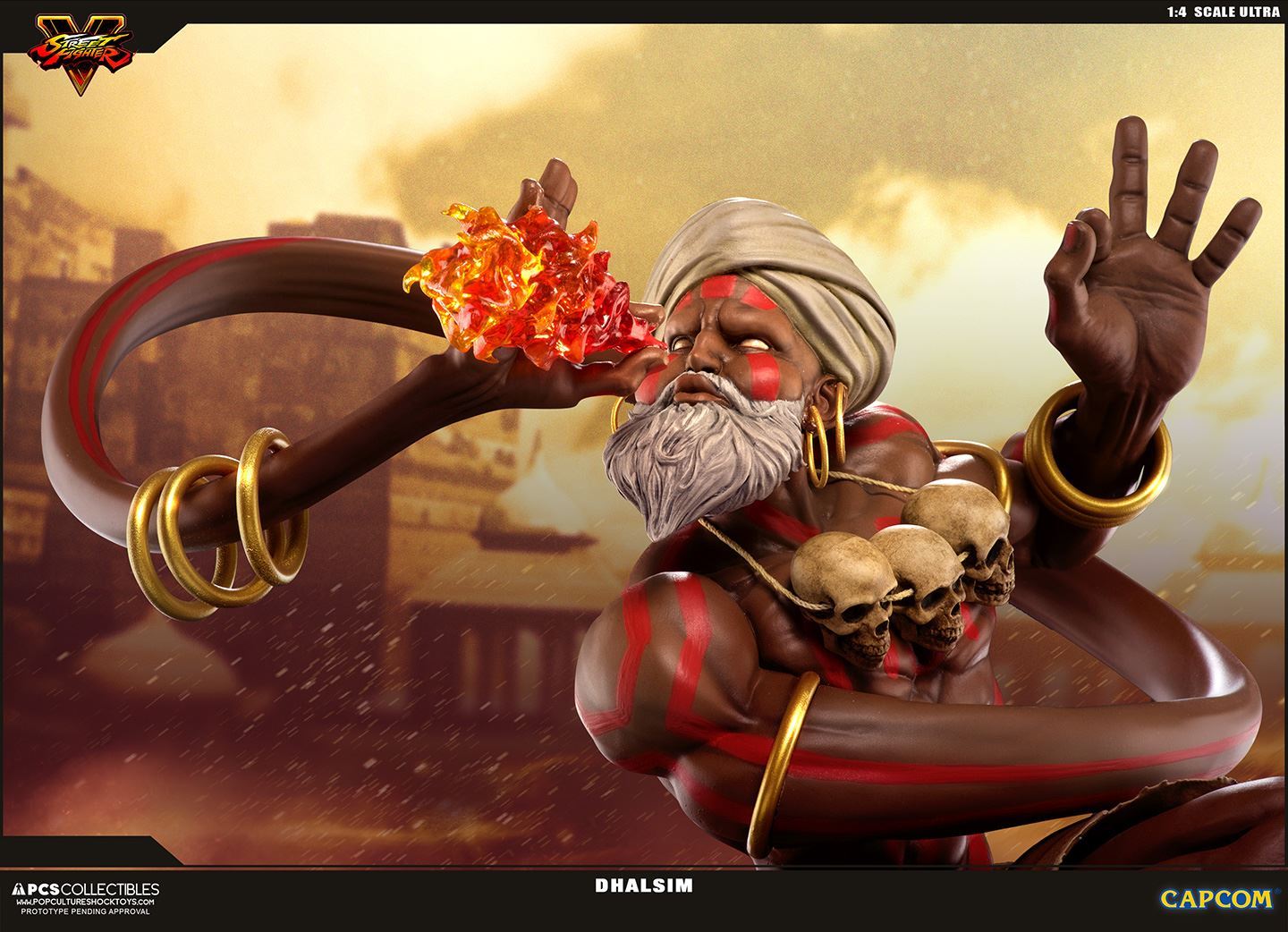 Street Fighter - Street Fighter V - Dhalsim - Street Fighter Ultra - 1/4 - PCS Exclusive, Yoga Master Ex (Premium Collectibles Studio) photo 3