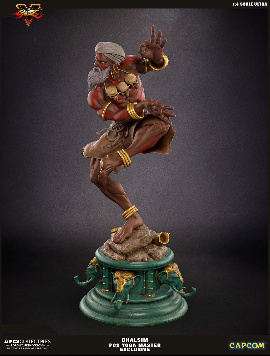 Street Fighter - Street Fighter V - Dhalsim - Street Fighter Ultra - 1/4 - PCS Exclusive, Yoga Master Ex (Premium Collectibles Studio) photo 6