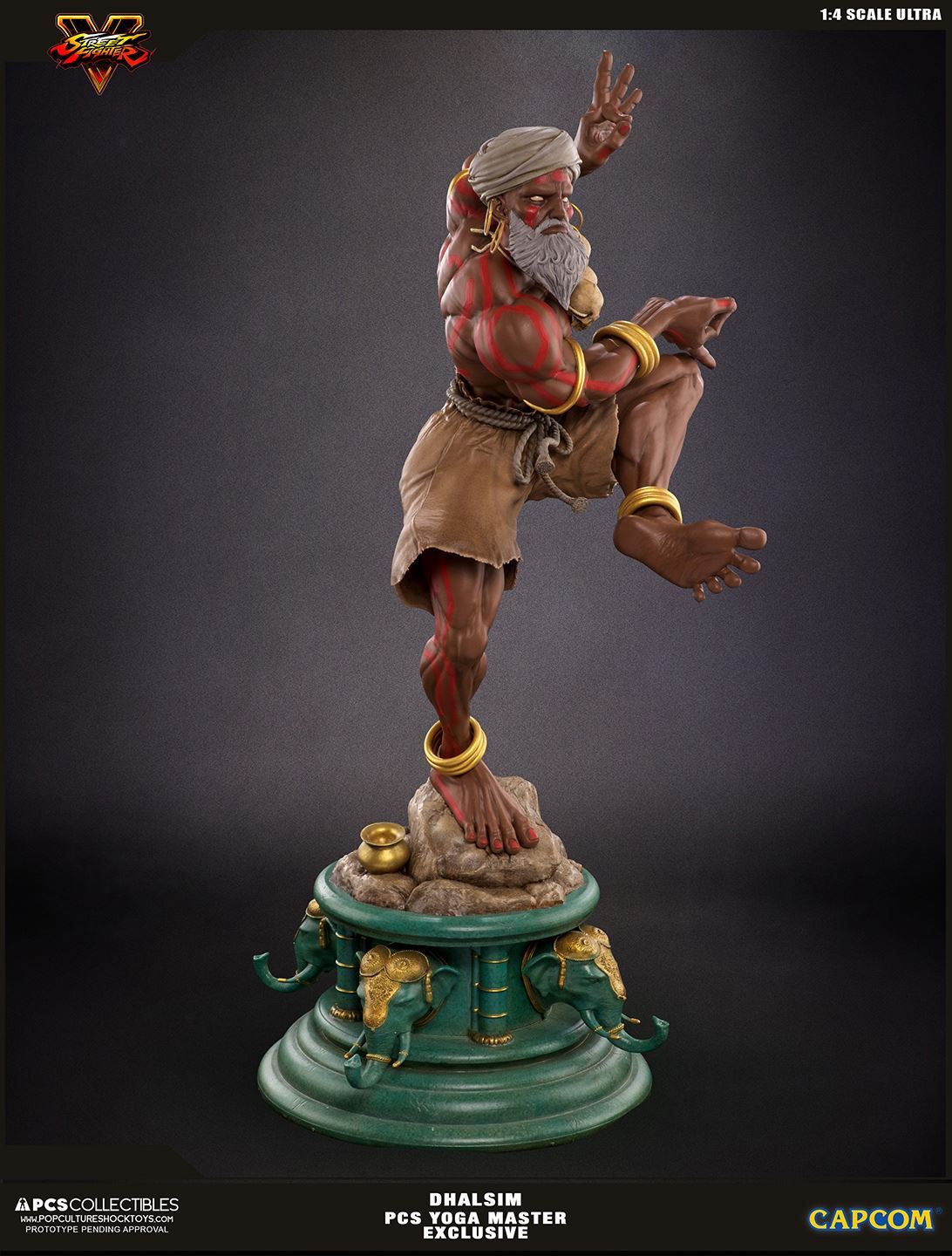 Street Fighter - Street Fighter V - Dhalsim - Street Fighter Ultra - 1/4 - PCS Exclusive, Yoga Master Ex (Premium Collectibles Studio) photo 10