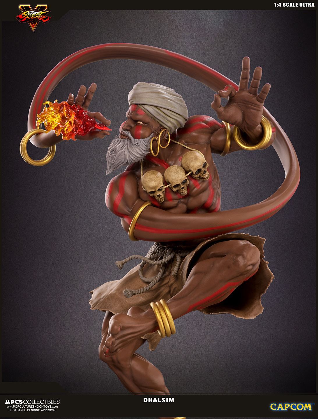 Street Fighter - Street Fighter V - Dhalsim - Street Fighter Ultra - 1/4 - PCS Exclusive, Yoga Master Ex (Premium Collectibles Studio) photo 18