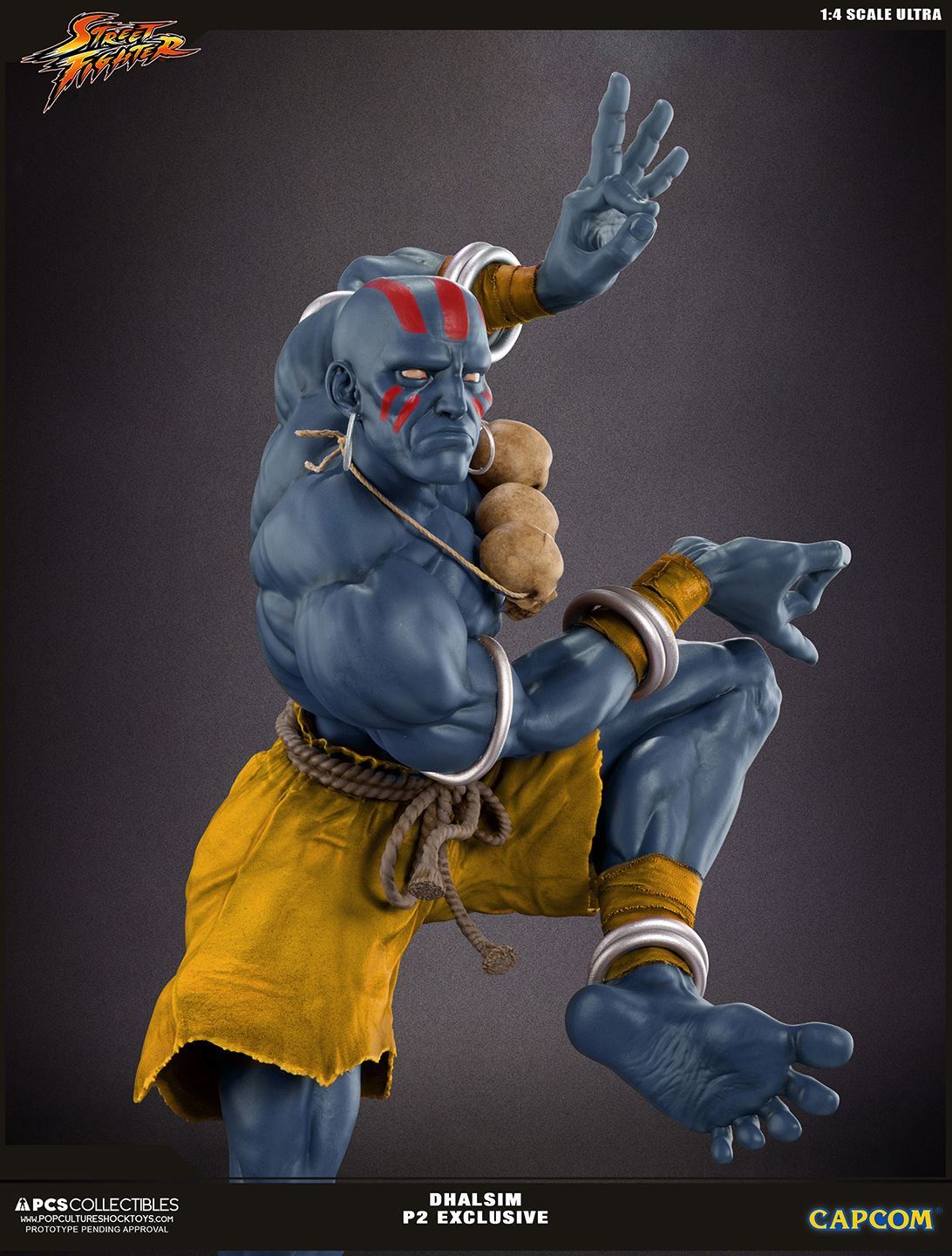 Street Fighter - Dhalsim - Street Fighter Ultra - 1/4 - PCS Exclusive, Player 2 Ex (Premium Collectibles Studio) photo 2