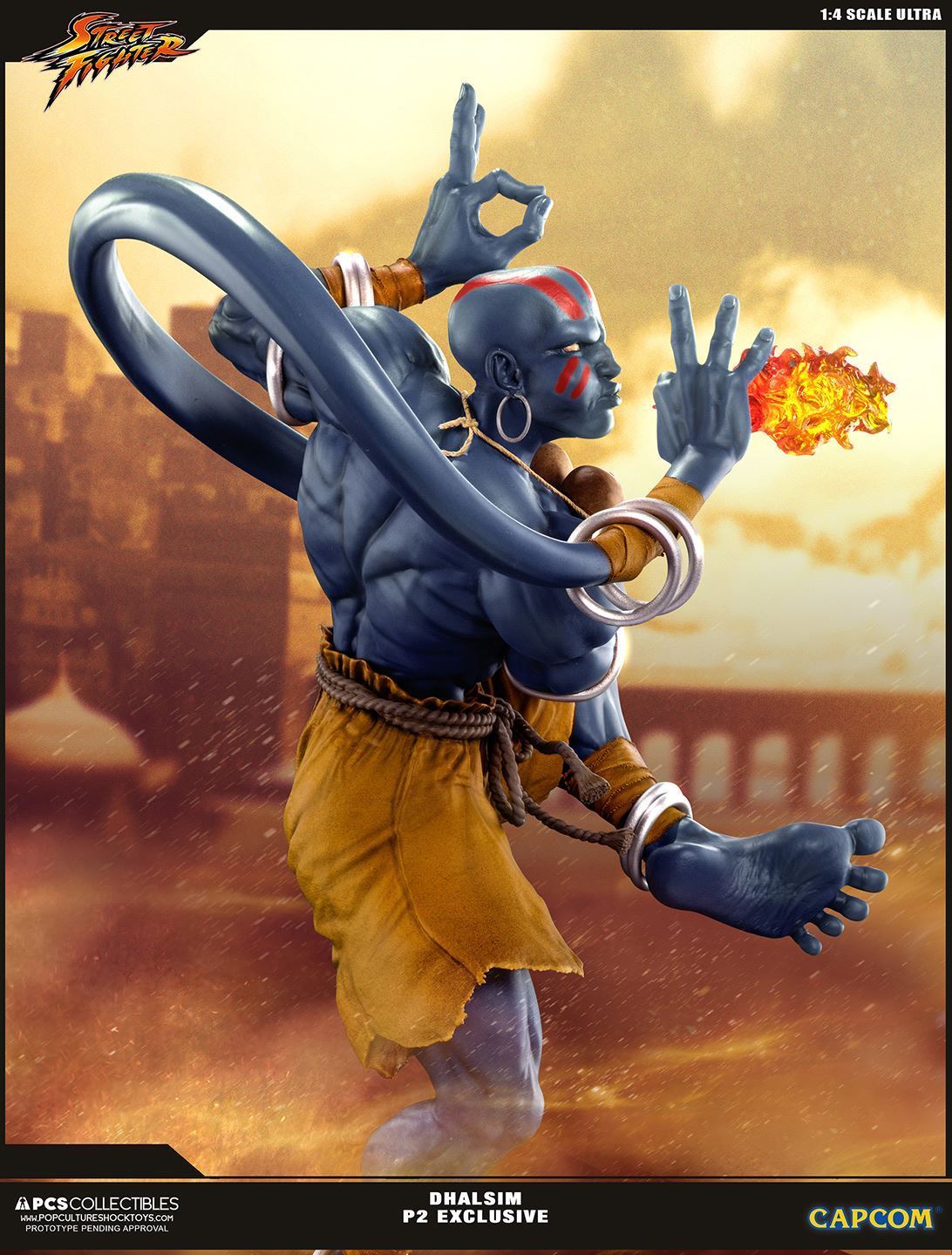 Street Fighter - Dhalsim - Street Fighter Ultra - 1/4 - PCS Exclusive, Player 2 Ex (Premium Collectibles Studio) photo 3