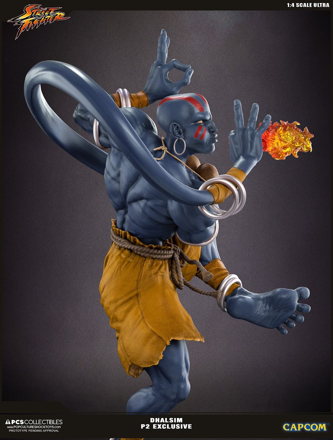 Street Fighter - Dhalsim - Street Fighter Ultra - 1/4 - PCS Exclusive, Player 2 Ex (Premium Collectibles Studio) photo 4