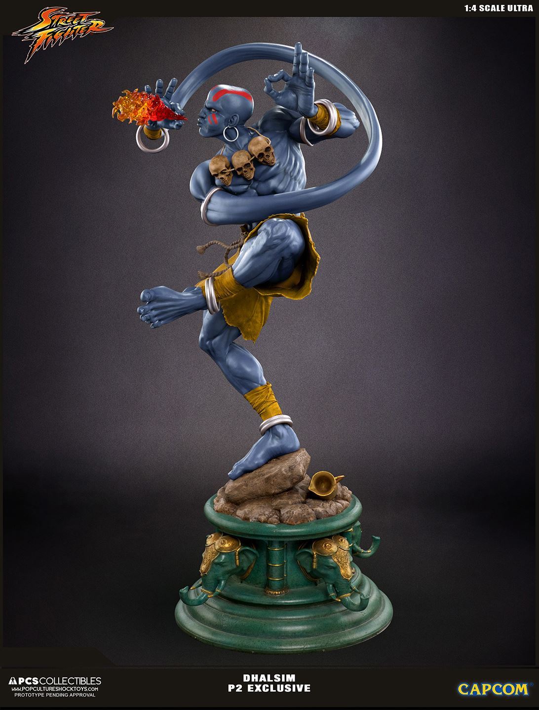 Street Fighter - Dhalsim - Street Fighter Ultra - 1/4 - PCS Exclusive, Player 2 Ex (Premium Collectibles Studio) photo 6