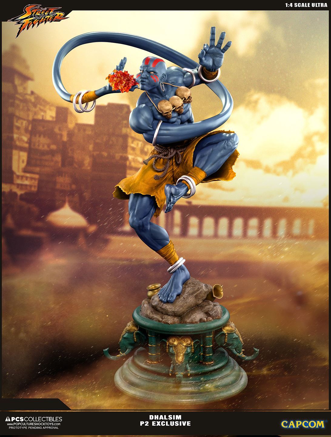 Street Fighter - Dhalsim - Street Fighter Ultra - 1/4 - PCS Exclusive, Player 2 Ex (Premium Collectibles Studio) photo 7