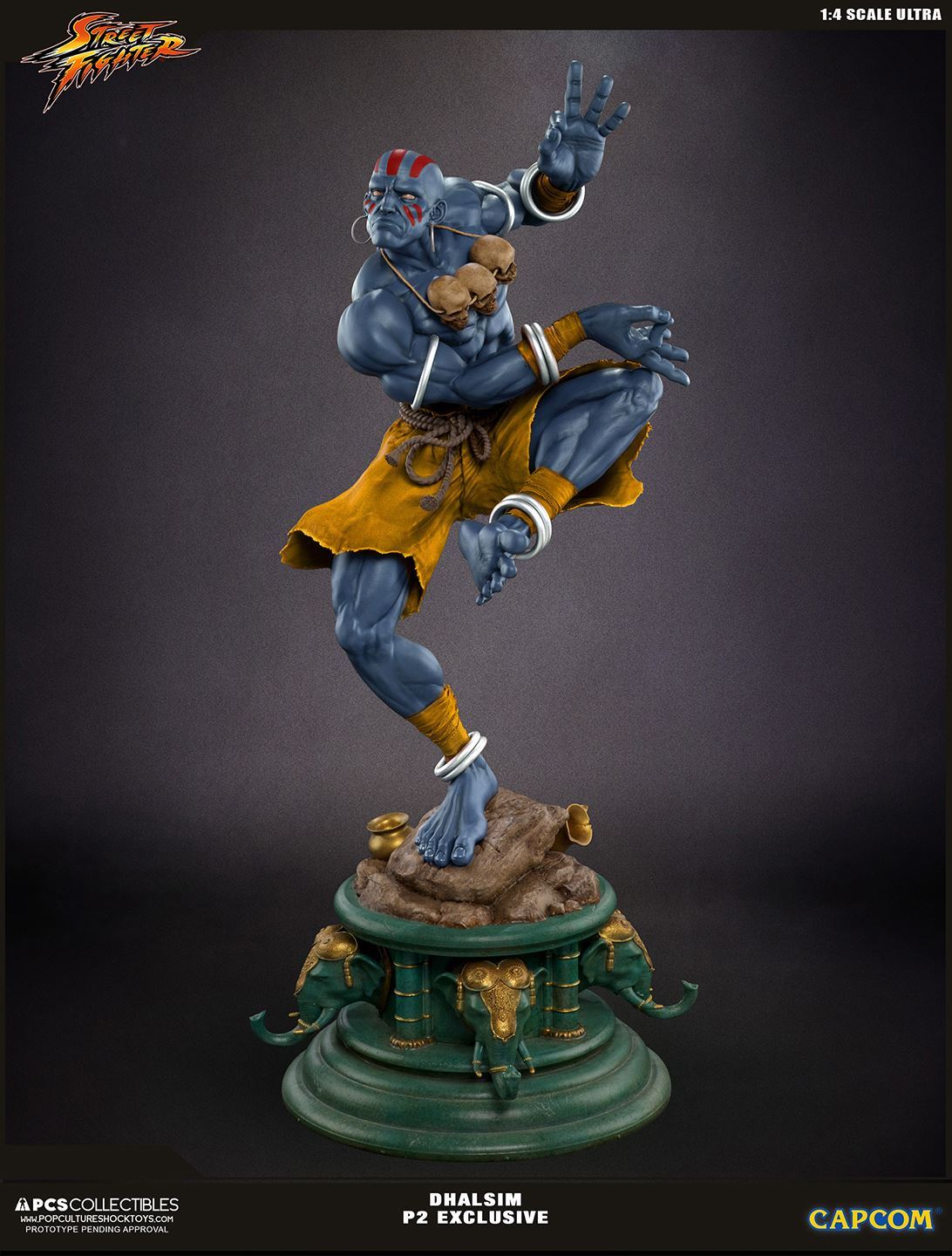 Street Fighter - Dhalsim - Street Fighter Ultra - 1/4 - PCS Exclusive, Player 2 Ex (Premium Collectibles Studio) photo 8