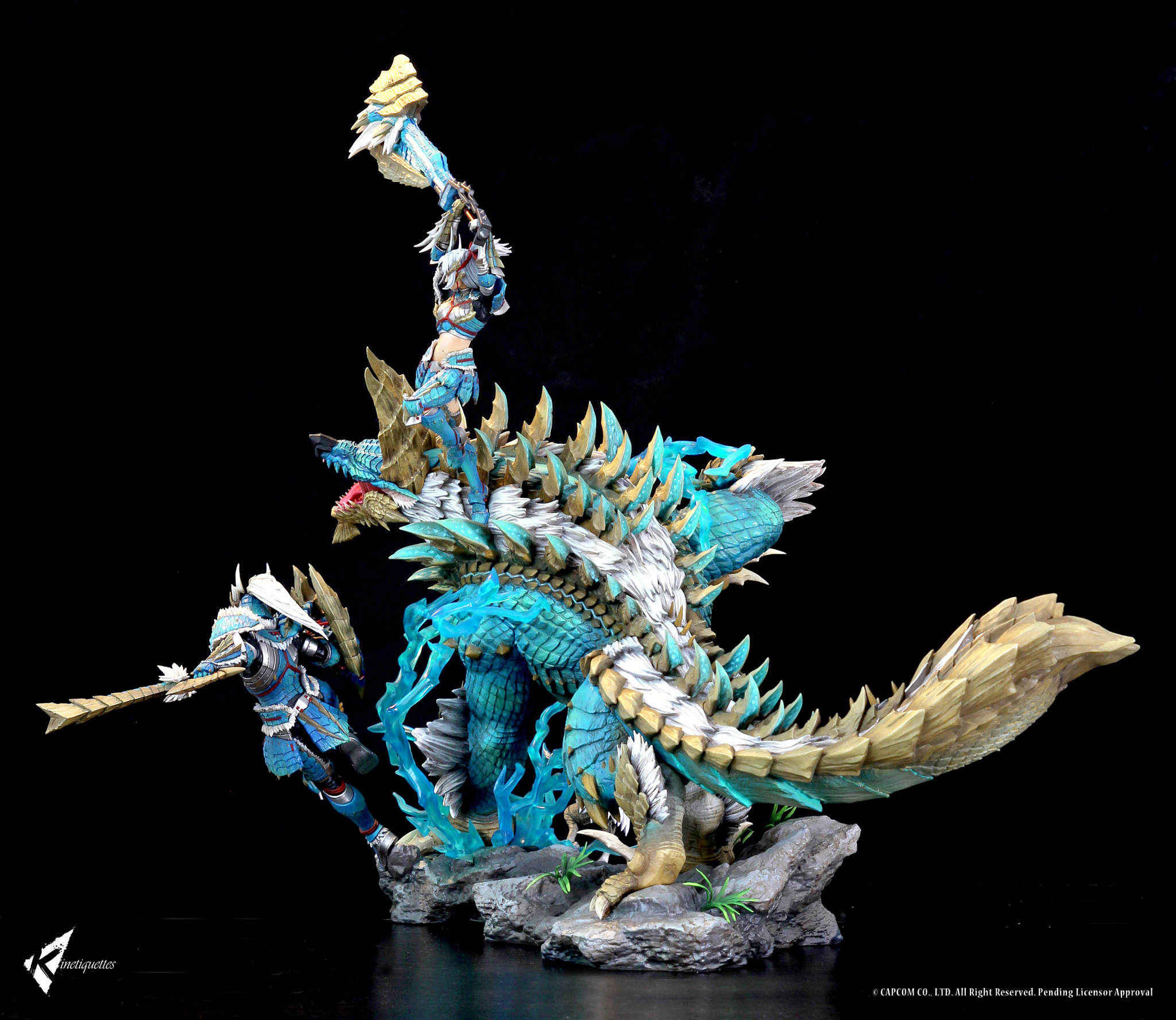 Monster Hunter - Zinogre - 1/10 (Kinetiquettes) photo 8