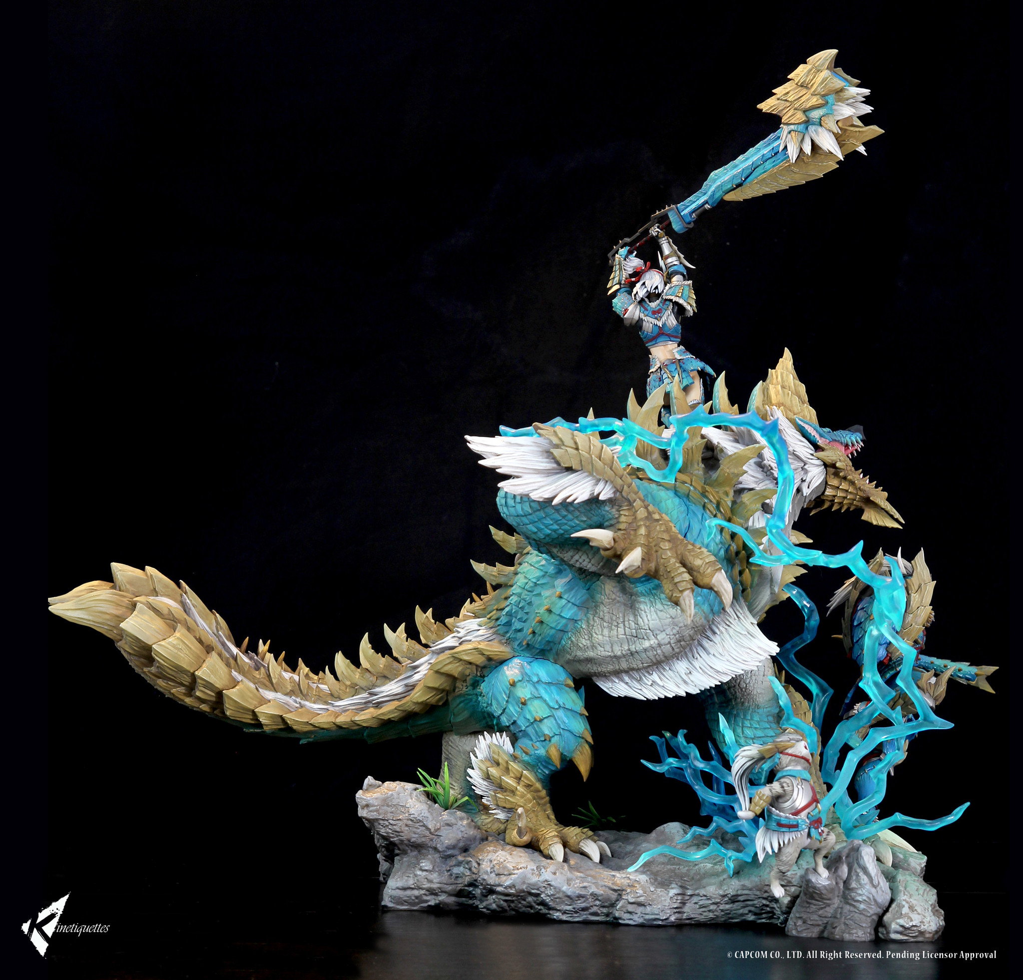 Monster Hunter - Zinogre - 1/10 (Kinetiquettes) photo 16