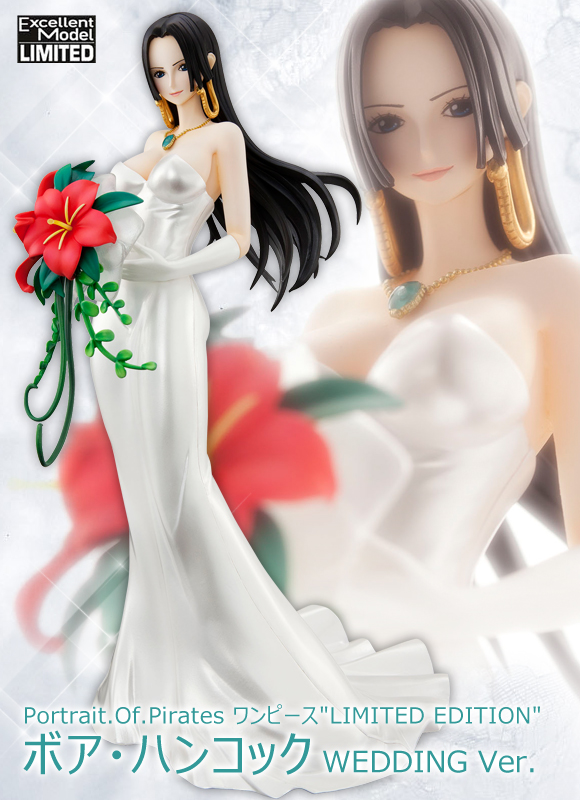 One Piece - Boa Hancock - Excellent Model - Portrait Of Pirates Limited Edition - 1/8 - Wedding Ver. (MegaHouse) photo 2