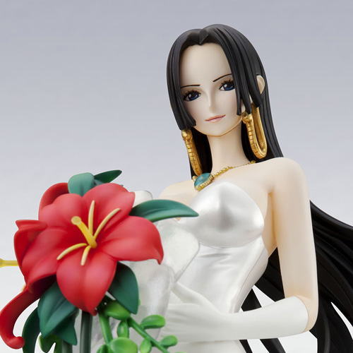 One Piece - Boa Hancock - Excellent Model - Portrait Of Pirates Limited Edition - 1/8 - Wedding Ver. (MegaHouse) photo 4