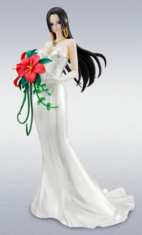 One Piece - Boa Hancock - Excellent Model - Portrait Of Pirates Limited Edition - 1/8 - Wedding Ver. (MegaHouse) photo 5