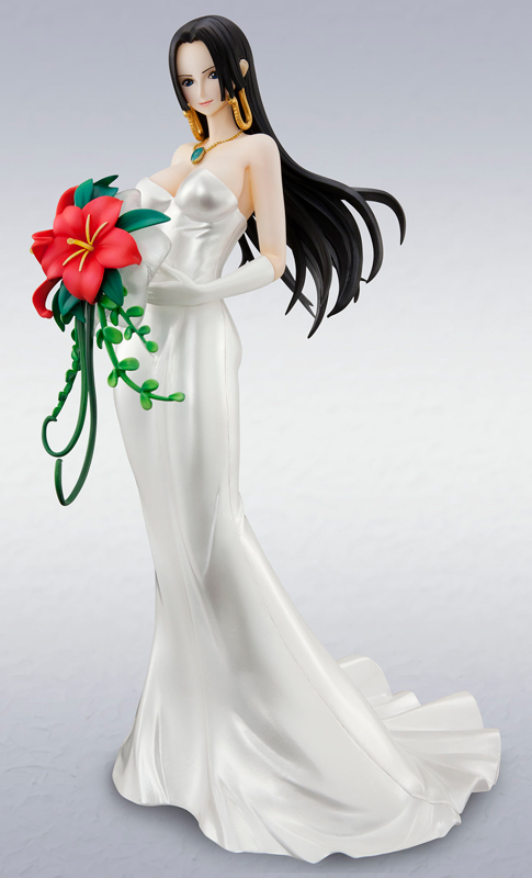One Piece - Boa Hancock - Excellent Model - Portrait Of Pirates Limited Edition - 1/8 - Wedding Ver. (MegaHouse) photo 9